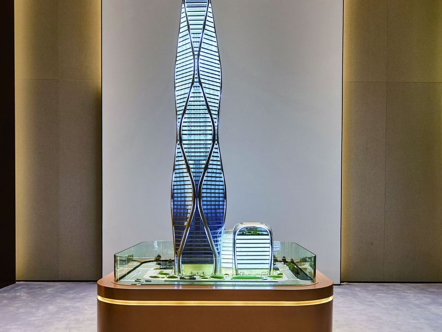 Commercial Offices scale model