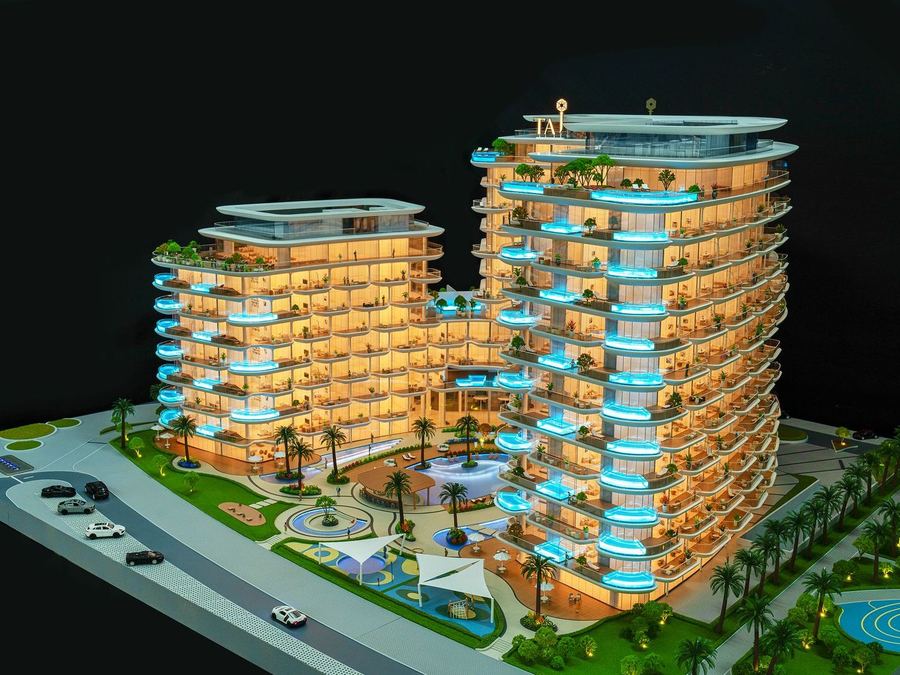 Residential Projects scale model
