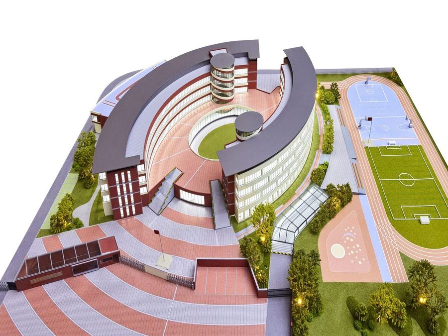Public Architecture scale model