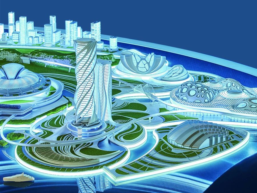 Immersive Exhibitions scale model
