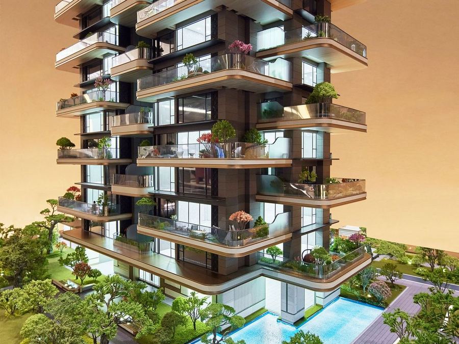 Low-Carbon Living scale model